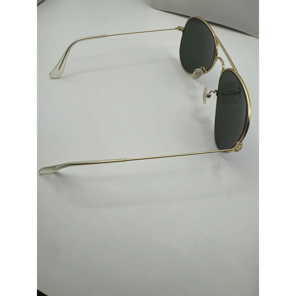 AQS Women Aviator Sunglasses Gold Purple Teal Mirrored‎ Lens with Case & Cloth